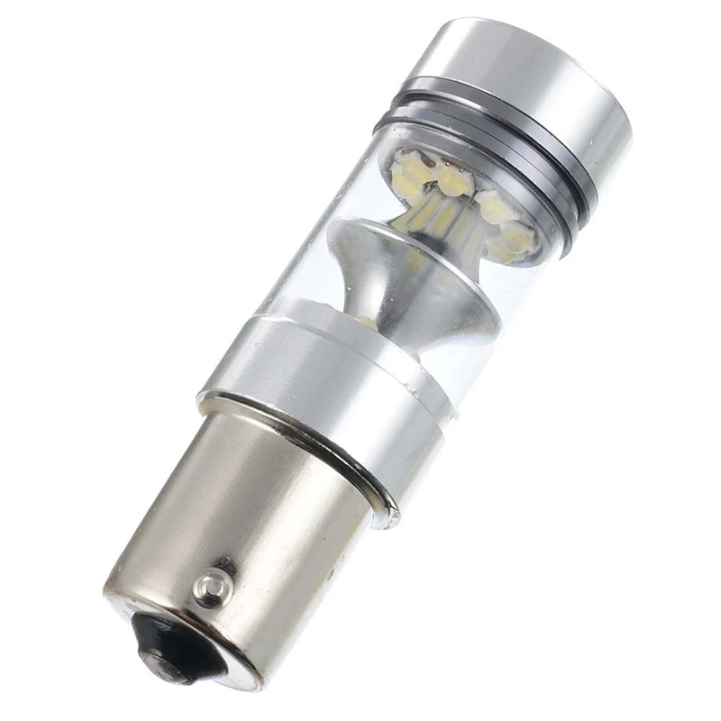 

1pc SMD 100W 1156 S25 P21W BA15S LED Car Backup Light Car Reverse Light Bulb Lamp