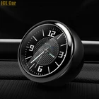 Автомобильные часы, электронные кварцевые часы для салона автомобиля, украшение автомобиля с логотипом для Honda, BMW, Benz, VW, Audi, Nissan