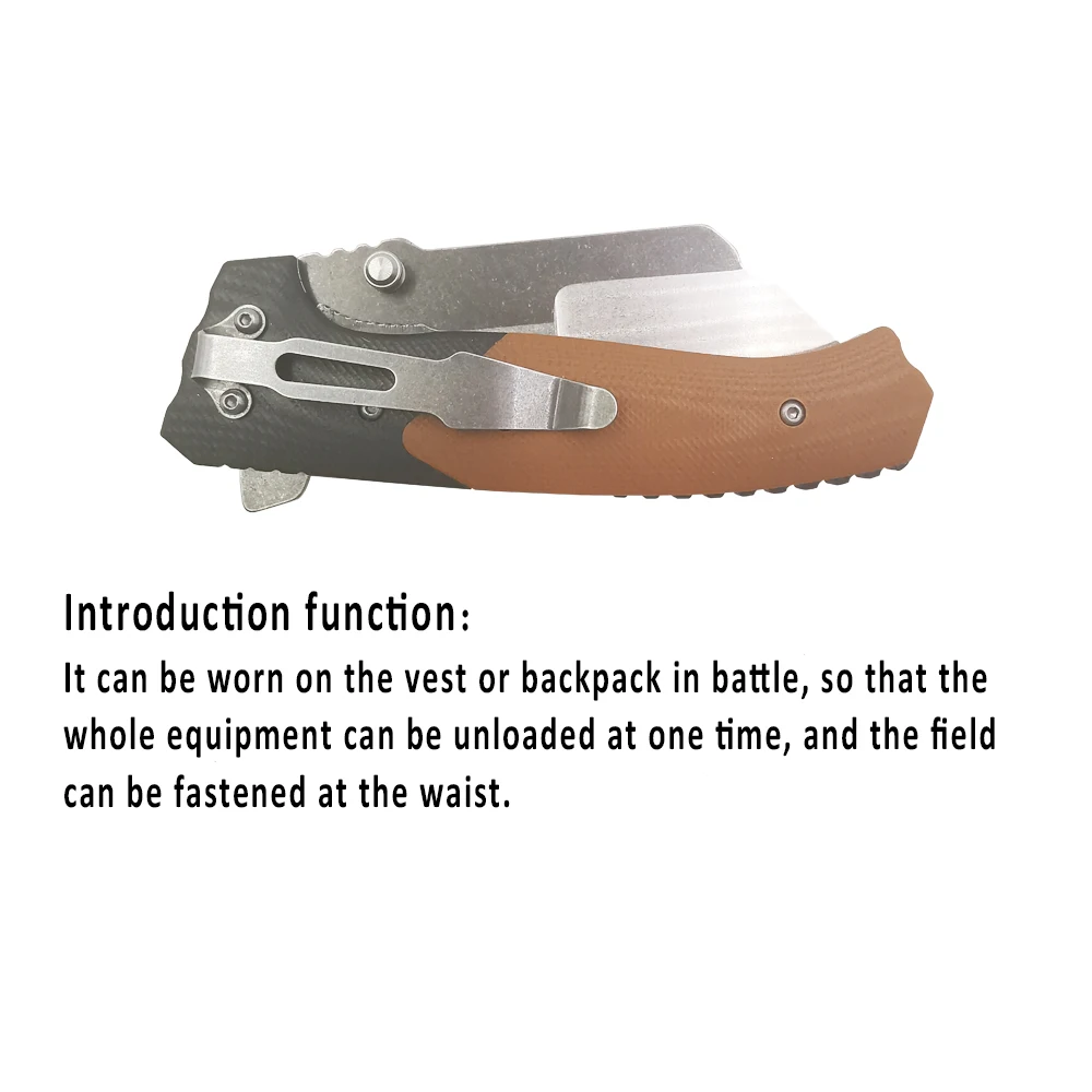 Универсальный складной нож для самозащиты кемпинга выживания в дикой природе