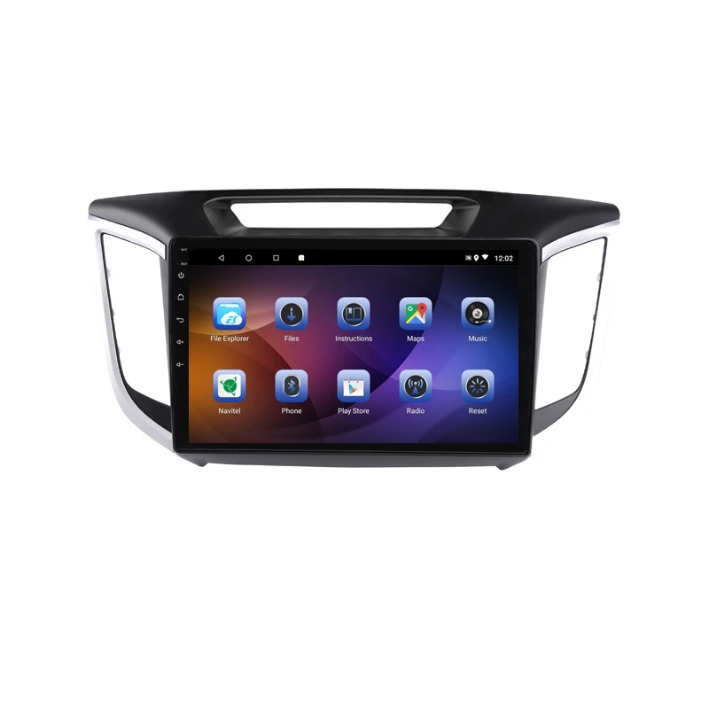 Автомагнитола 10 1 дюйма 4 Гб ОЗУ 8 ядер Android DVD GPS навигация для HYUNDAI IX25 CRETA стерео
