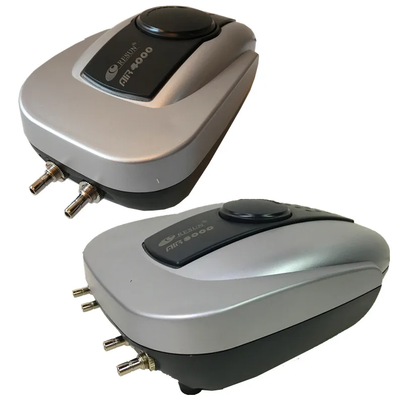 Аквариум RESUN морской завод бесшумный односторонний воздушный насос 2 Вт 70 л/ч Air