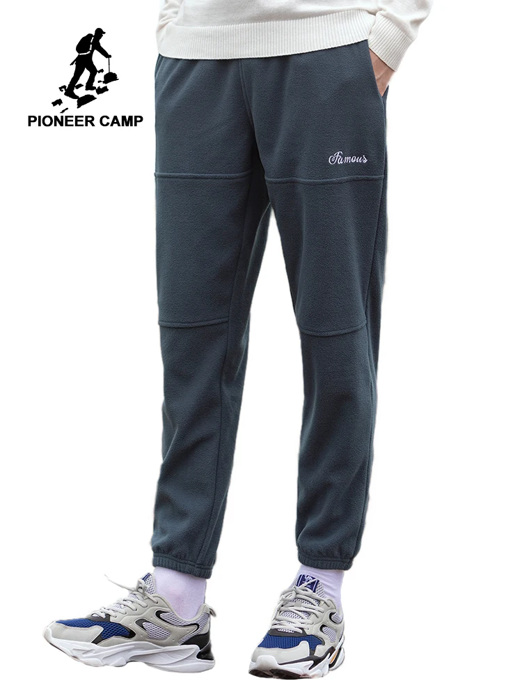 Мужские спортивные штаны Pioneer Camp черные темно синие повседневные свободные для