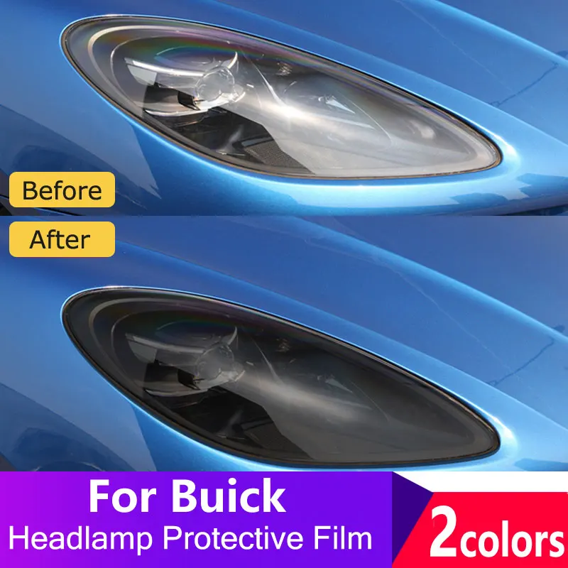 Автомобильная светильник вая пленка для фары Защитная заднего фонаря защита Buick