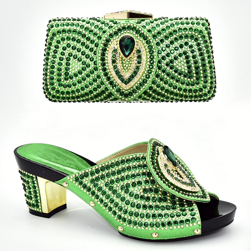 Итальянская обувь с сумочкой в комплекте Высококачественная Роскошная Женские