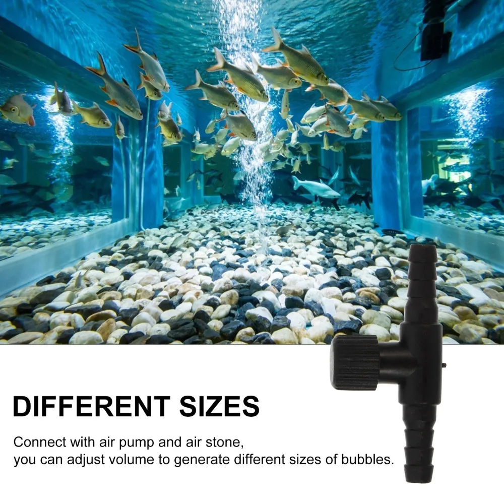 

30 Pcs Aquarium Oxygen Connector 4mm Fish Tank Oxygen Tube Accessory