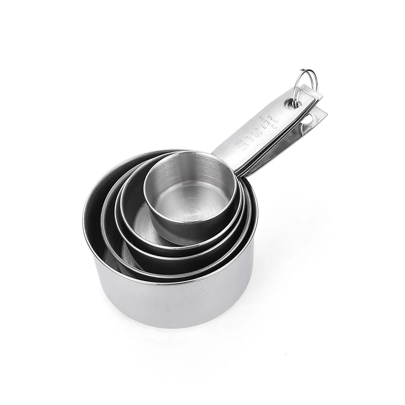 5pcs stainless steel measuring cups spoons kitchen baking cooking tools set gadget free global shipping