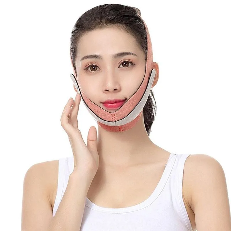 Двойной ремень для подбородка удаления похудения лифтинг лица похудение бандаж