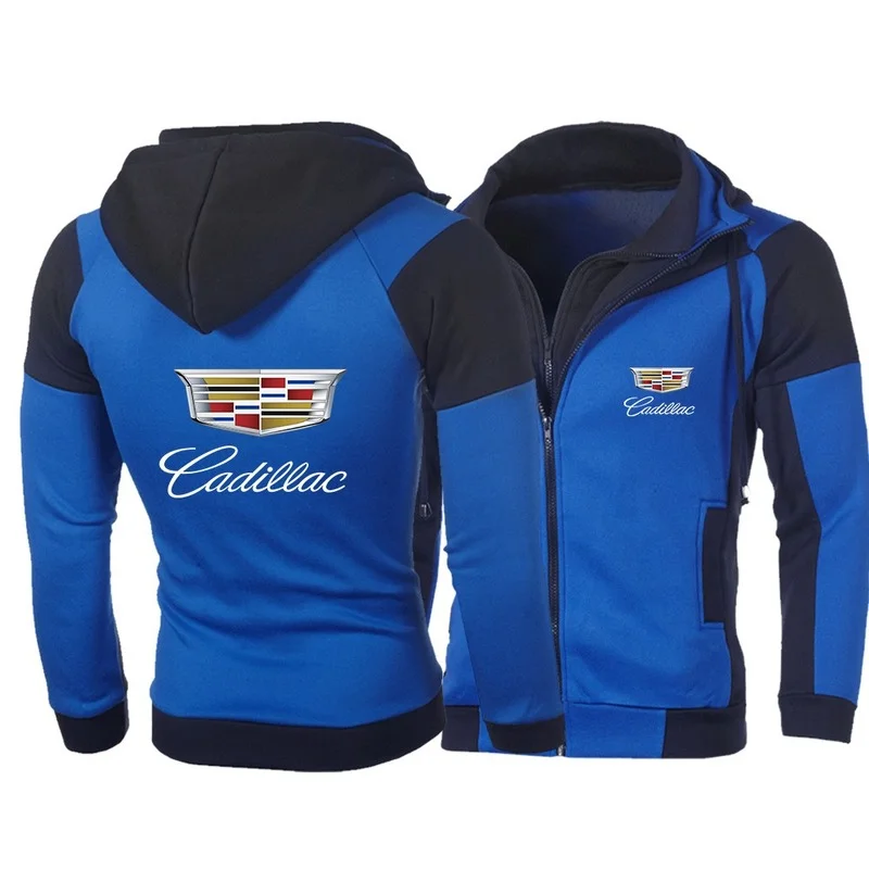 

2021 New Spring Autumn Car Logo Men Fashion Outwear Jacket Zipper Hooded Casual Harajuku High Quality Hoody 4 Colors Cotton