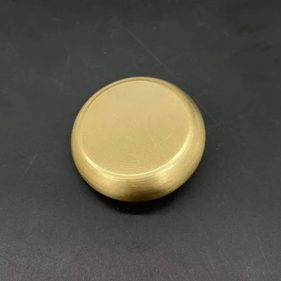 

Exquisite brass (double bull) small turntable ornament