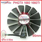 Вентилятор для видеокарты ASUS, 12 В, 0,45a, 95 мм, VGA, для ASUS PH, GTX 1660, 1660TI, бесплатная доставка