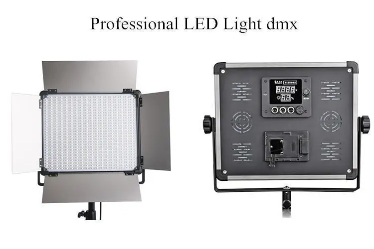 

3 pcs LED Lamp camera light D-1080II 80W 7000 Lumen video light Bio-color Studio Photography Panel led video lighting CRI90