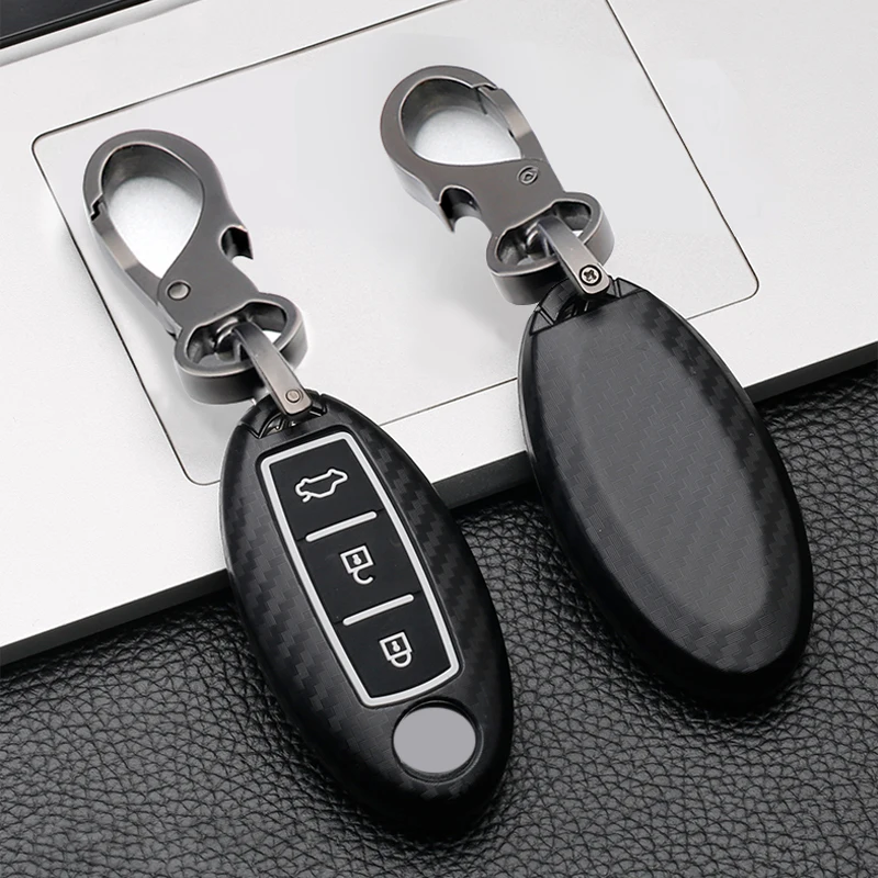 

Car Key Case Cover For Nissan Qashqai J10 J11 X Trail t31 t32 Tiida Juke Note Murano For infiniti FX G35 G37 FX35 FX37 QX60 Q50