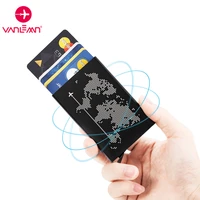 rfid anti theft luxury id card holder unisex automatically solid metal bank credit card holder wallet women men aluminum case