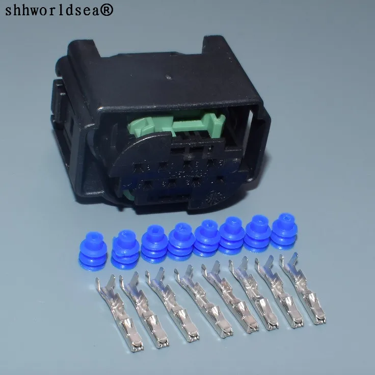 Shhworldsea 8 Pin Обратный Датчик радара 1 1418552 Автомобильный разъем для VW BMW BENZ 1534229
