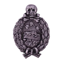 tank brooch vintage silver german badge badge brooch collar accessories brooch pin badge honor pin