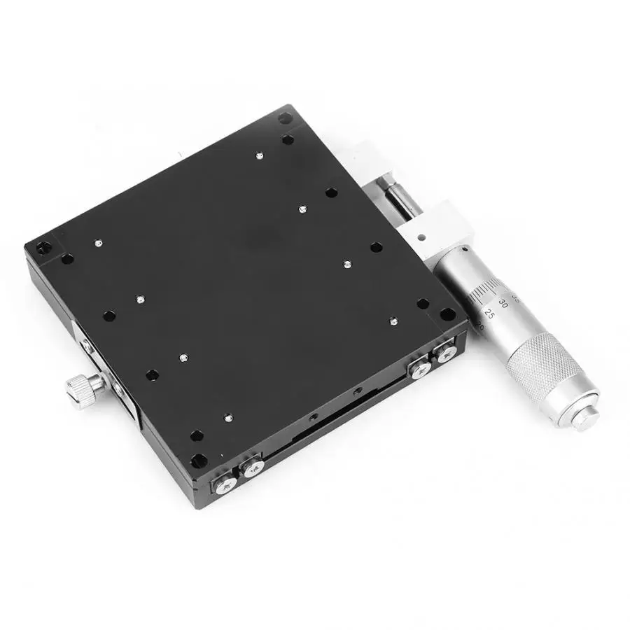 LX100 L X ось обрезки платформы Оптический микрометр ручные Линейные Этапы