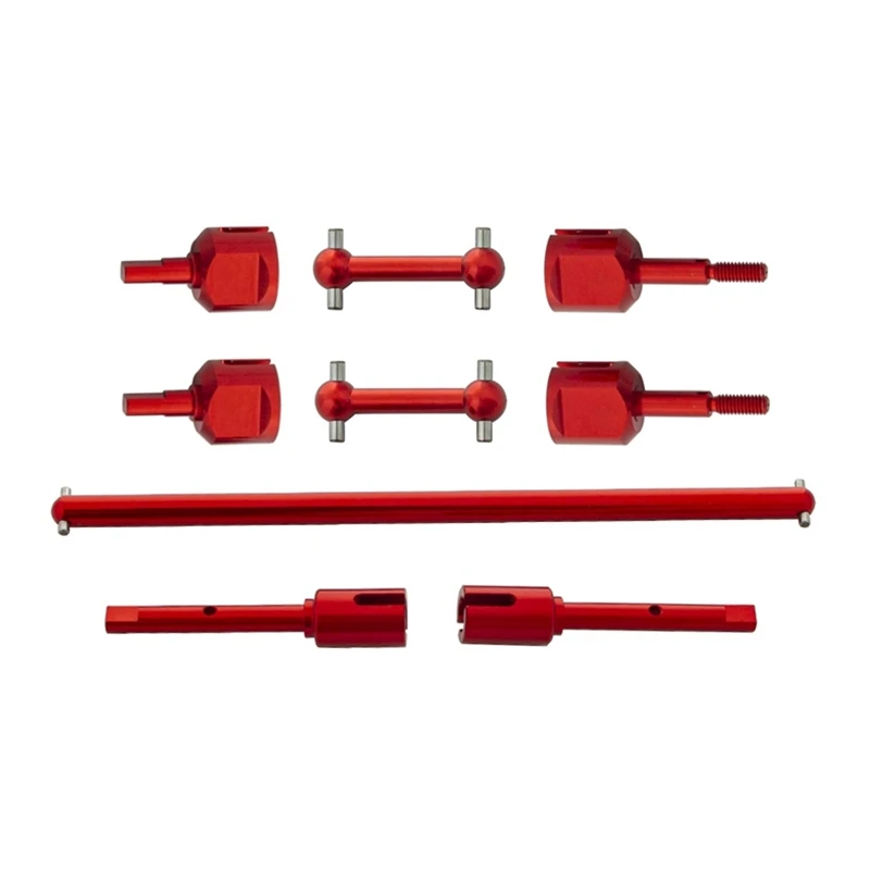 

Metal Drive Shaft Dog Bone Gearbox Joint Cup Set for Tamiya TT02 TT02B TT-02 TT-02B RC Car Upgrade Parts Accessories