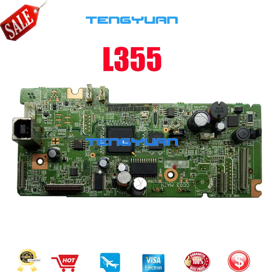 1 шт. X 2158970 2155277 2145827 форматор PCA в сборе форматор плата Логика для Epson L355 L358 355 358 части принтера