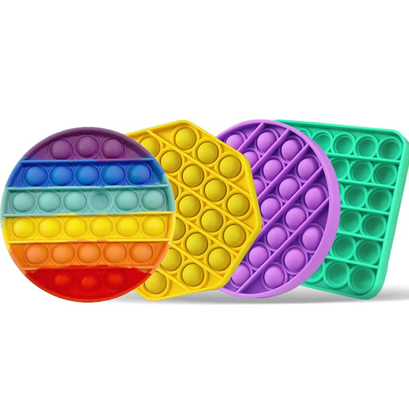 

interesting Push Bubble Sensory Toy Autism Needs Squishy Stress Reliever Toys Adult Child Anti-stress Fidget It Decompression