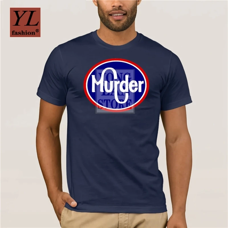 Летняя модная уличная футболка с короткими рукавами принтом убийца Kroger Атланта
