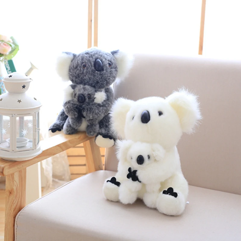 

28 см имитация матери и ребенка Koala кукла, игрушка Koala плюшевые игрушки Праздничные подарки