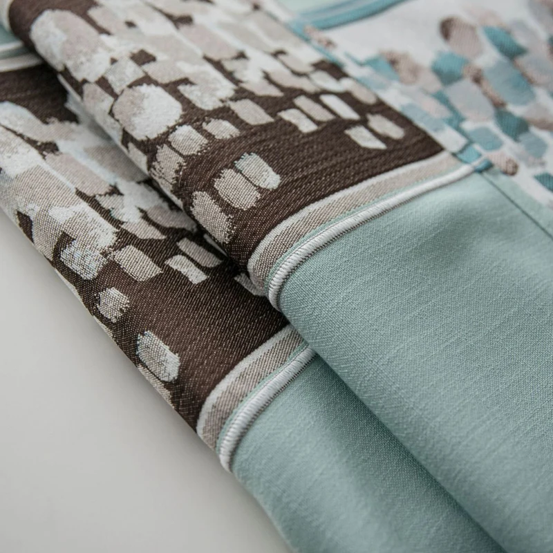 Новинка стильная Водонепроницаемая Декоративная скатерть FSISLOVER зеленая