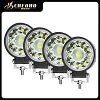chenho brand new offroad spotlight for truck headlights work light bar for jeep truck car tractor suv atv led headlights