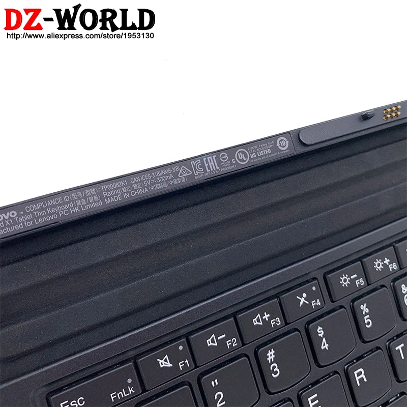 new original las latin spain base portable backlit thin keyboard for lenovo thinkpad x1 tablet 2nd 1st gen 01hx703 01aw603 free global shipping