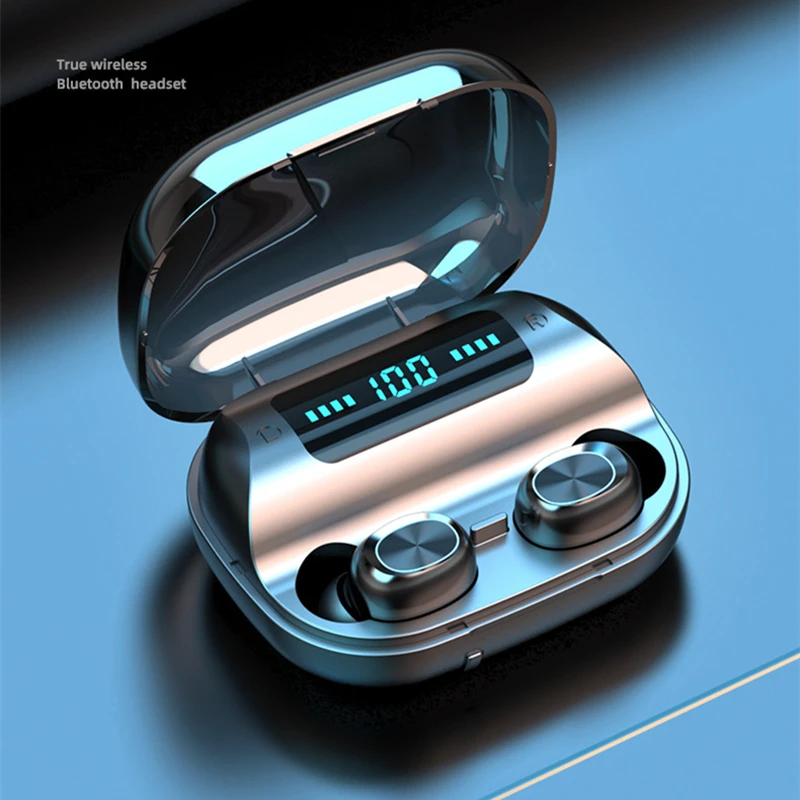 

2020 NEW TWS Wireless Bluetooth Earbuds 5.0 Earphone Running Stereo Wireless Headphones Sports Headset With Mic For IOS Android