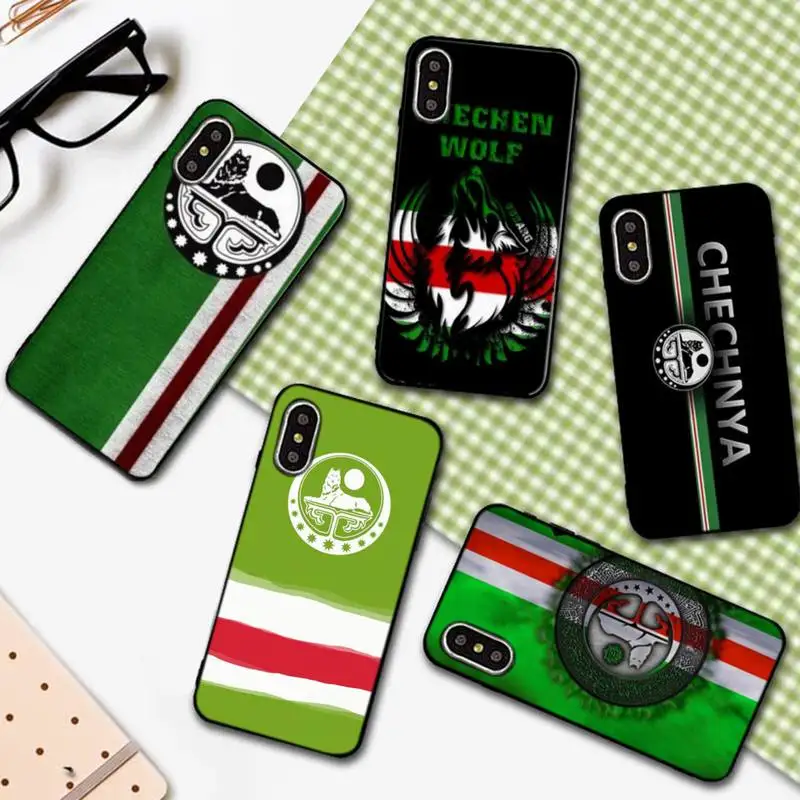 

Chechen National Flag Phone Case For IPhone 6 6s 7 8 Plus X Xs Xr Xsmax 11 12 Pro Promax 12mini
