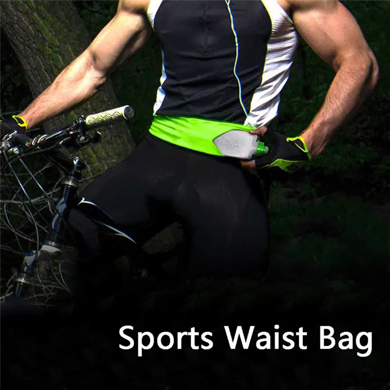 Мужская и Женская поясная сумка для бега мобильного телефона скрытая Сумка