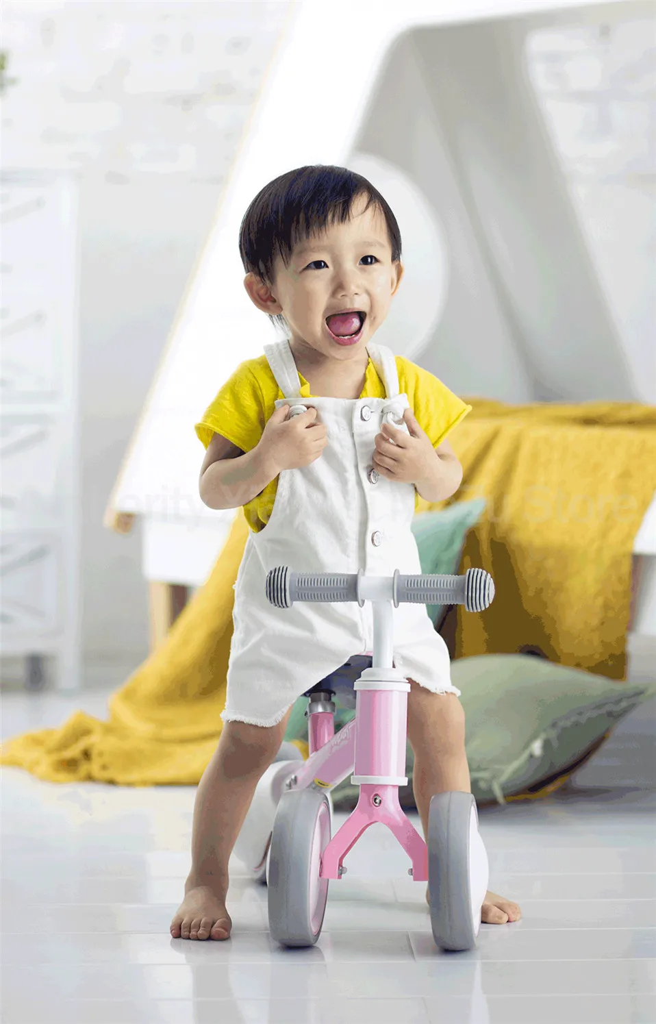 Xiaomi Kids Baby Balance Bike мальчик/девочка 1-2 лет ребенок йо-йо автомобиль без педали ходьба раздвижной велосипед езда на велосипеде на автомобиле