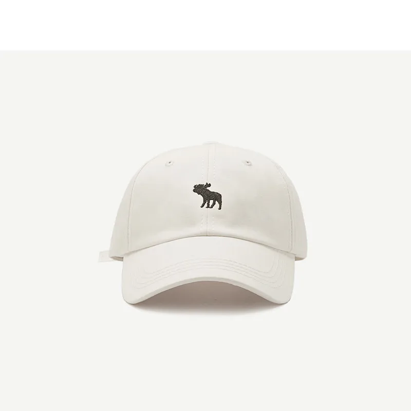 Бейсболка с вышивкой лося Снэпбэк Кепка в уличном стиле Спортивная хип-хоп
