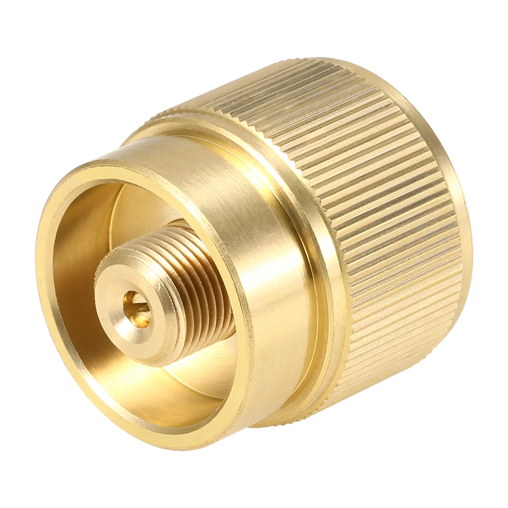 Латунный адаптер для бензобака пропана линейный клапан выход конвертер MAPP вход