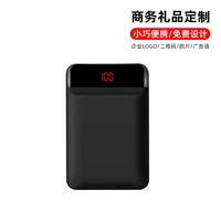 new digital fast charging battery mini portable 10000mah 5v 9v usb qc3 0pd 18w lithium ion lithium polymer battery
