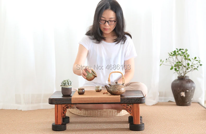 Китайский чайный столик большого размера Античный Чайный Столик для балкона