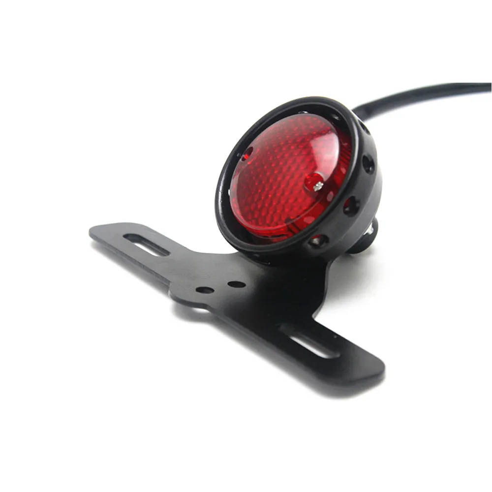 SLGJMP 12V задние габаритные огни мотоцикла LED стоп-сигнал для задний фонарь Harley Chopper