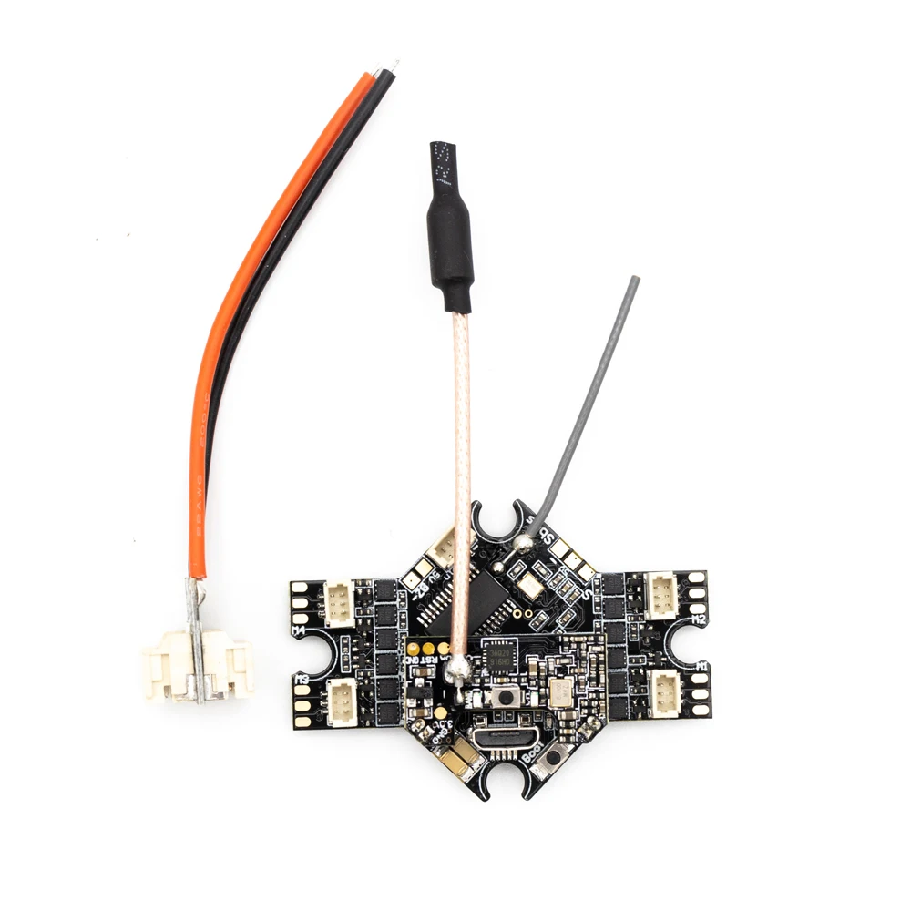 EMAX Tinyhawk II 75 мм 1 2S Whoop запасная часть AIO F4 Контроллер полета 5A BlHeli_S ESC 25/100/200 мВт VTX SPI