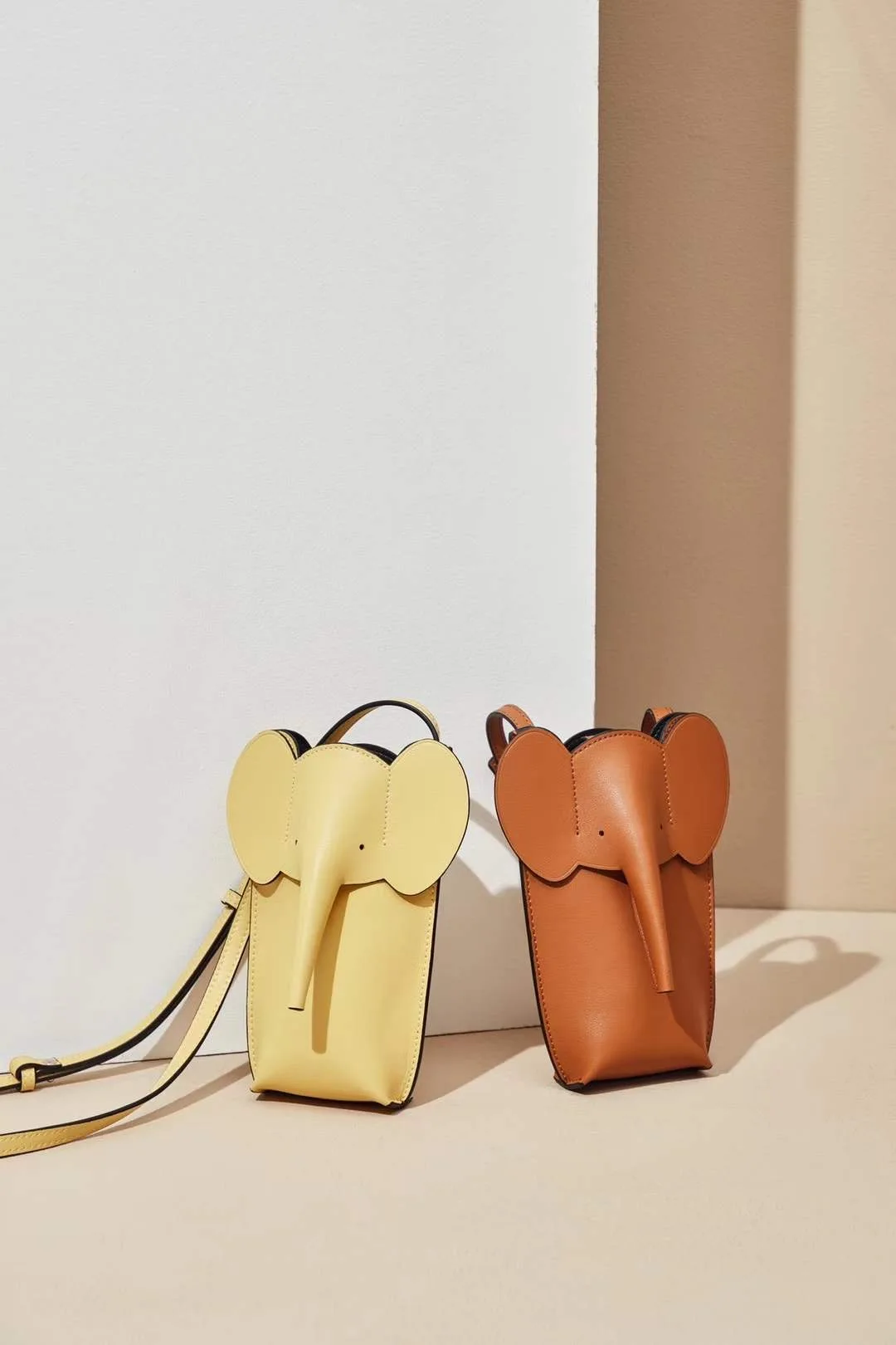 Женская сумка-Кроссбоди из натуральной кожи со слоном |