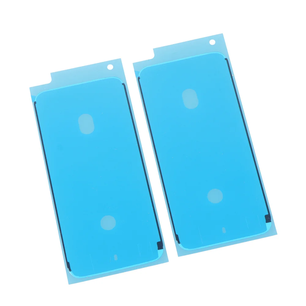 

2Pc Waterproof Sticker LCD Frame Back Cover Adhesive Sticker for iPhone 7 (White)