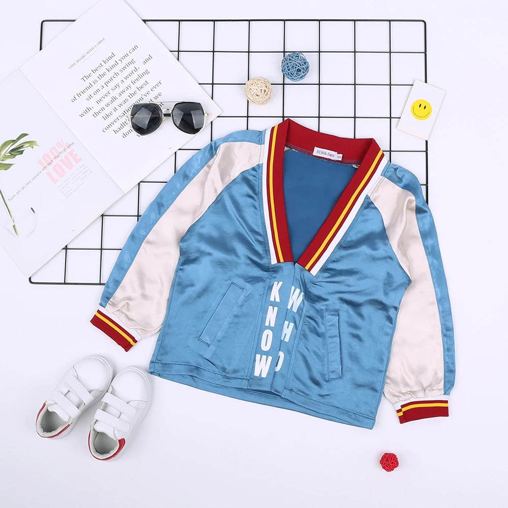 HE Hello Enjoy/пальто для девочек Осенняя детская одежда Куртки Детская ветровка с