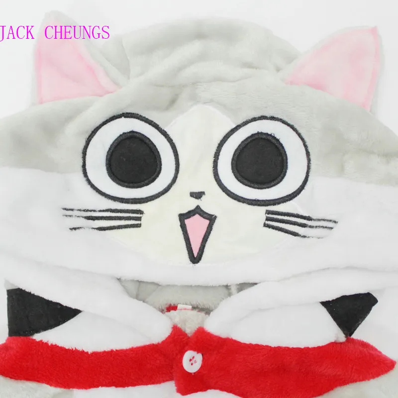 Детская Пижама Kgurumi с изображением кошки на кухне комбинезон животных одежда для