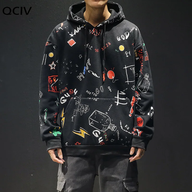 2020 New Hoodie Plus Size Men's Casual Shirt Fashion Trend Japanese and Korean Street Pullovers | Мужская одежда