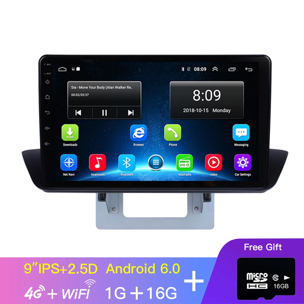 1G 16G with 4G EKIY " ips Автомагнитола для 2012- Mazda BT-50 зарубежный автомобиль gps Android 8,1 Радио мультимедийный плеер 9 дюймов Поддержка Wi-Fi и 4G - Цвет: 1G 16G with 4G