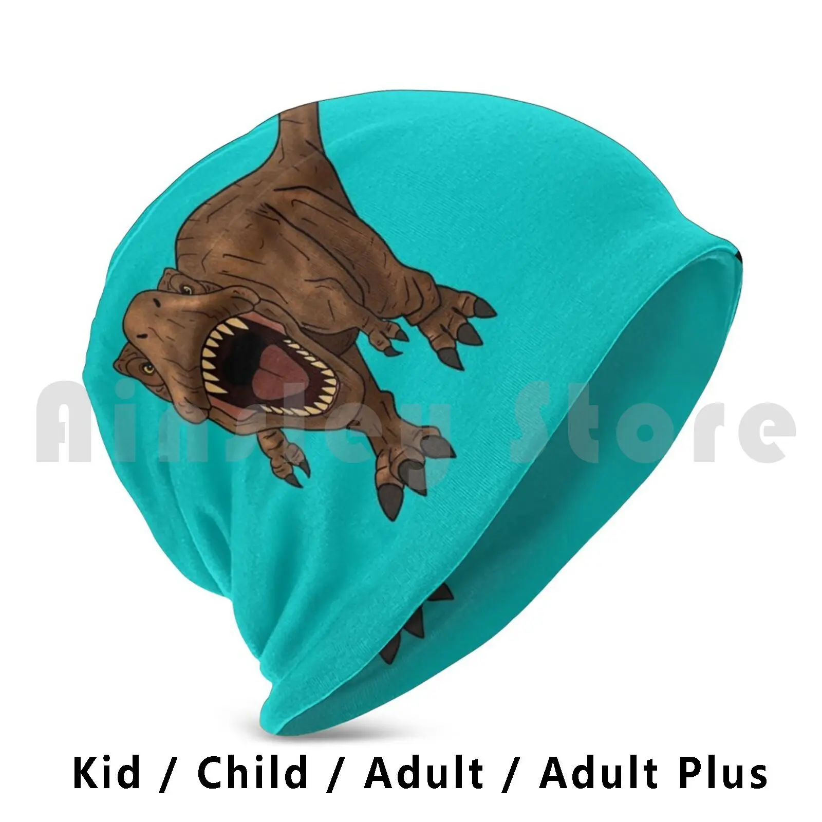 Вязаная Шапка-бини в стиле хип-хоп