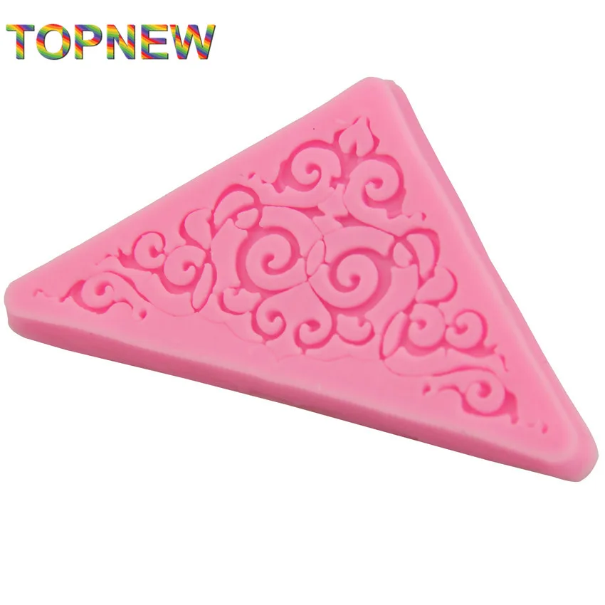 Классические Силиконовые формы для помадки красивые цветочные тортов