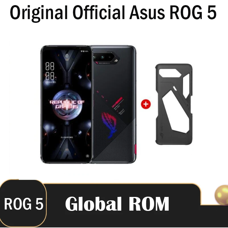 Оригинальный Новый Официальный Asus ROG 5 5G сотовый телефон Snapdragon888 6 78 дюймов AMOLED 65W
