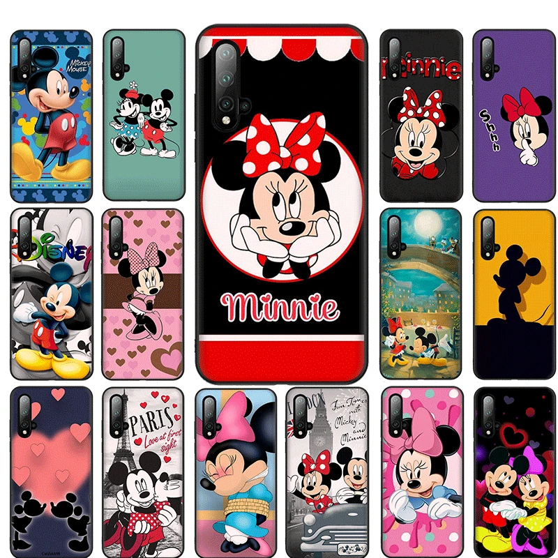 Чехол для телефона Kawaii Minnie Huawei Mate 30 20 Pro Lite Nova 2i 3 3i 4 4E 5i 5T 7 SE Coque|Бамперы| |