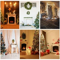 shengyongbao christmas indoor theme photography background christmas tree fireplace children for photo backdrops 21712 yxsd 13