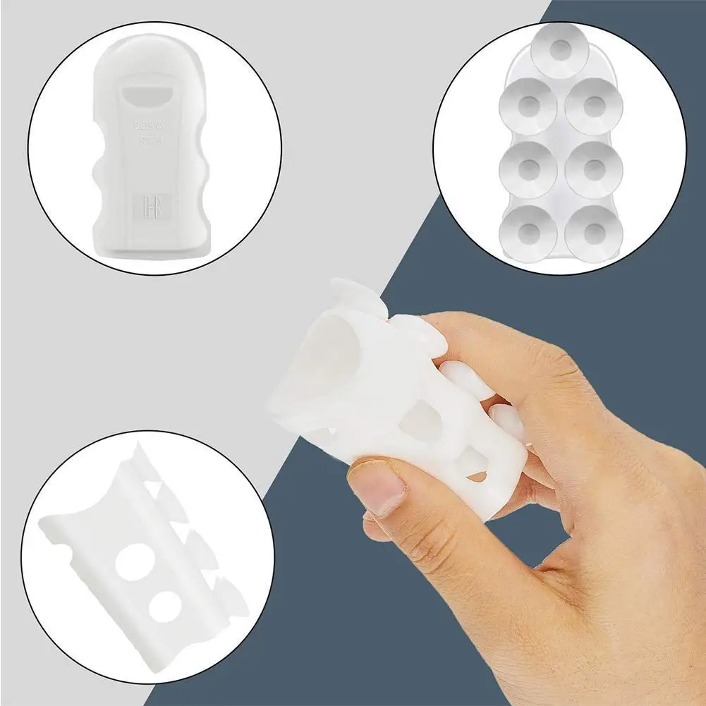 

1Pcs Shower Seat Suction Cup Bracket Head Holder Wall Portable Suction Vacuum Bathroom Home Accessories Adjustable Silicone C8R2